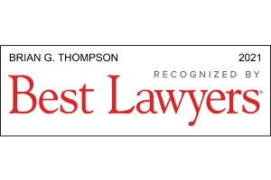 Brian G. Thompson award badge
